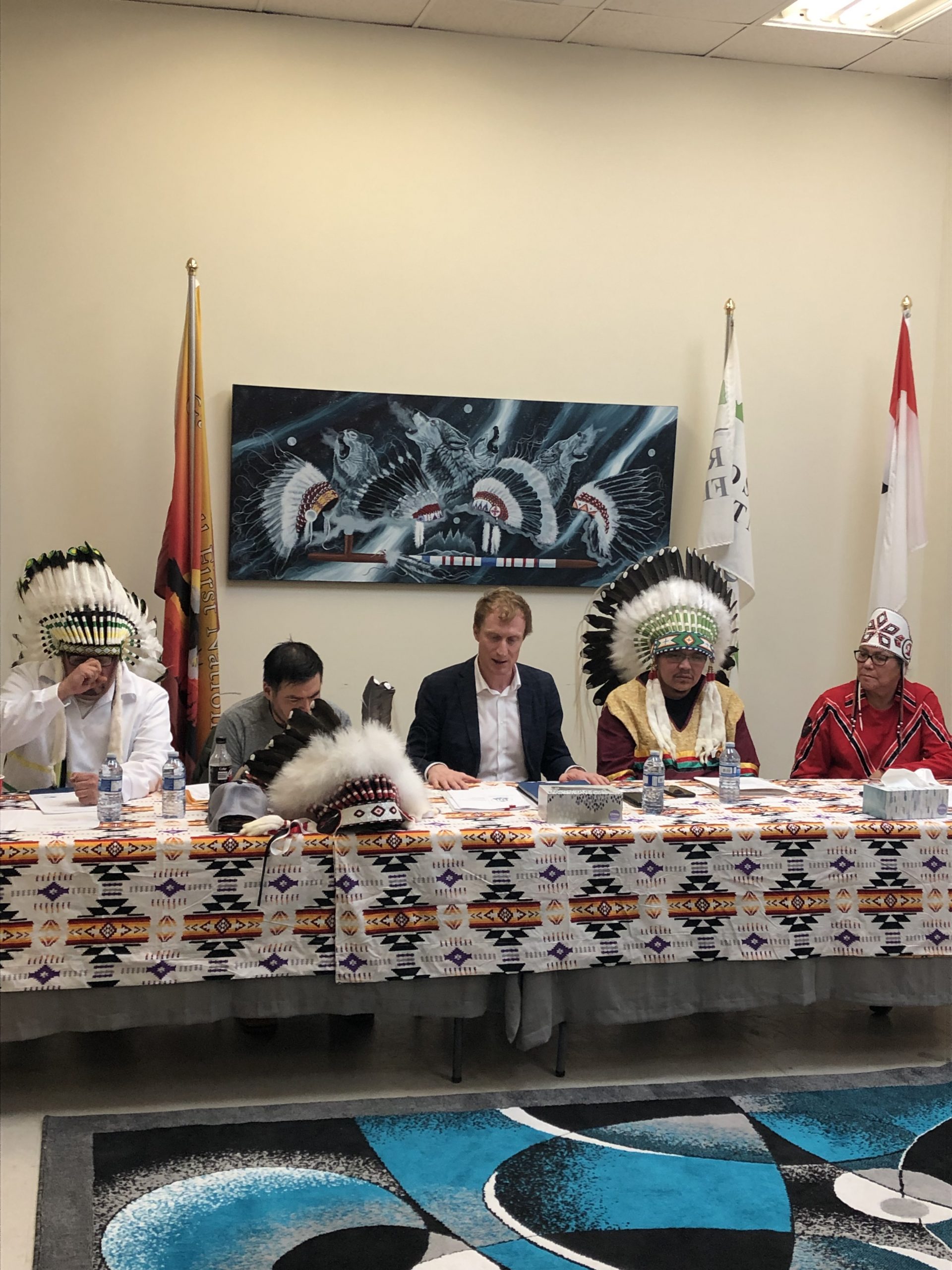 Read more about the article Minister Miller of Indigenous Service Canada (ISC) Meets With Island Lake Chiefs January 25, 2020